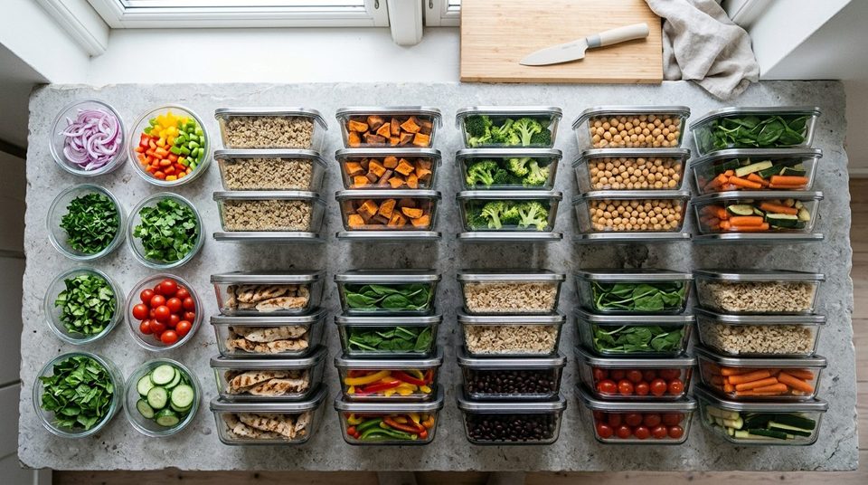 Illustrationsfoto til guiden: Madplan til meal prep: vælg retter, der kan laves på én dag og holde hele ugen