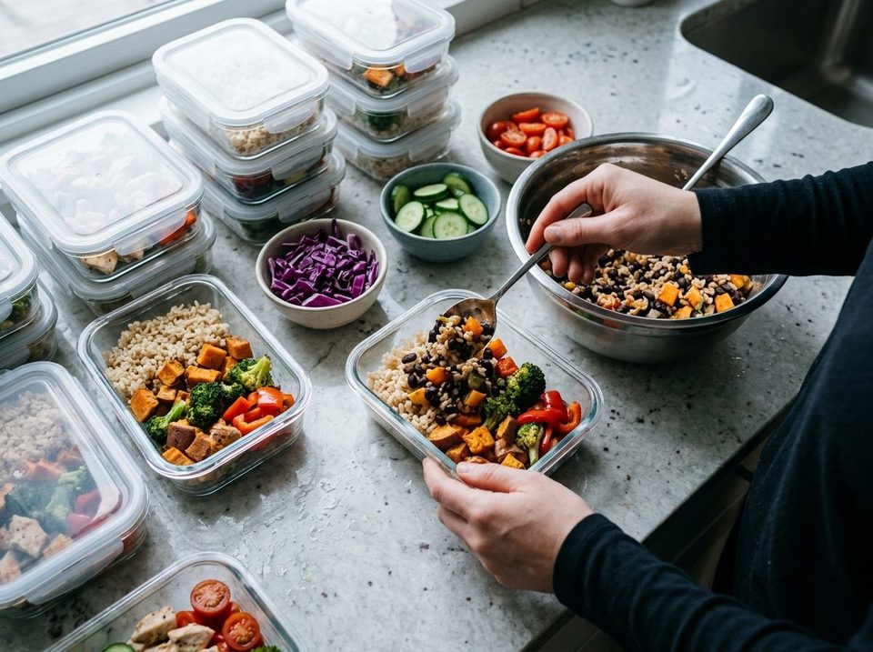 Illustrationsfoto fra guiden: Hvad meal prep er — og ikke er